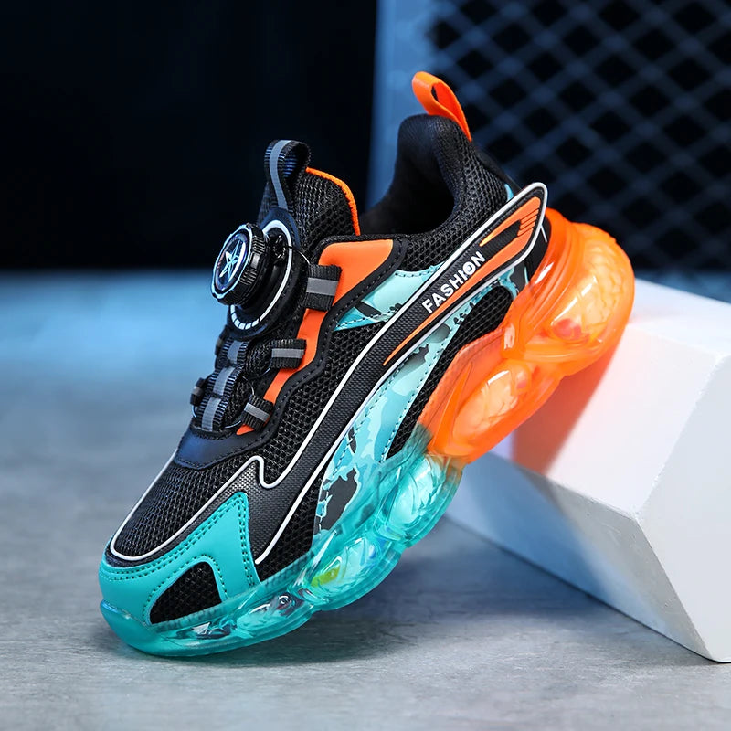New Flexible Trainer School Running Boy Sports Shoes