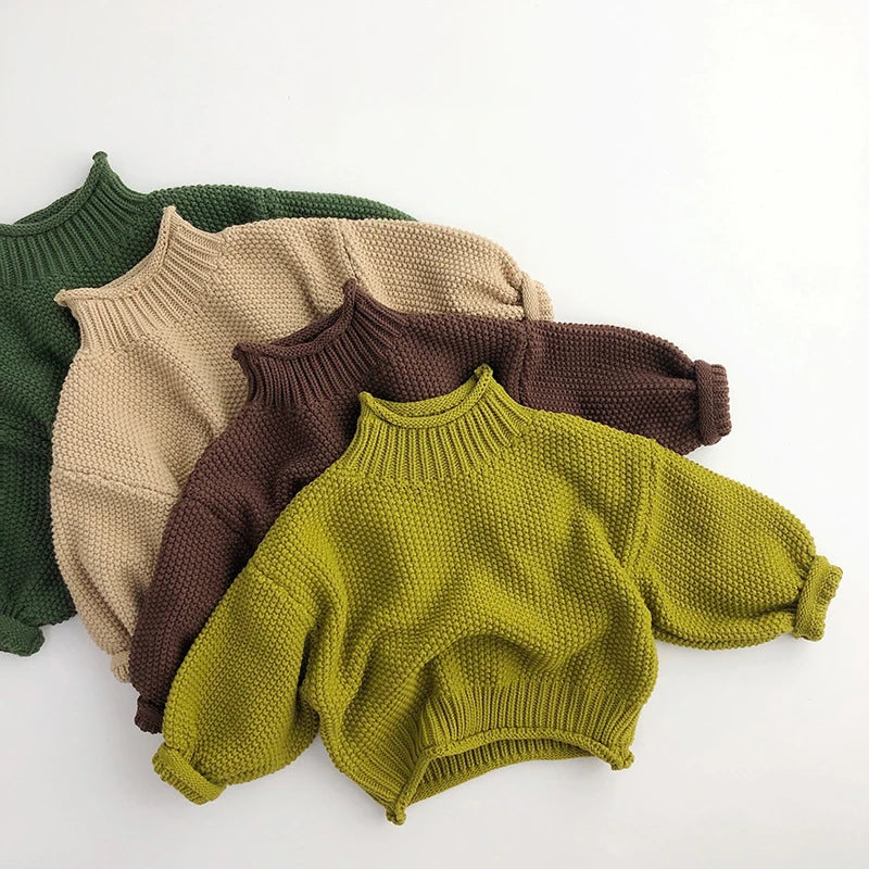 1-6Y Winter Vintage Style Kids Boys Knitwear