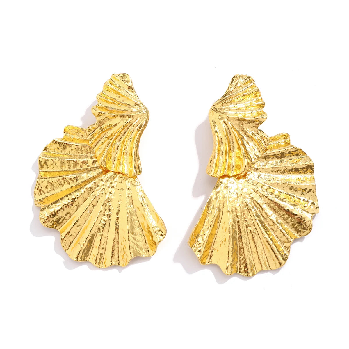 New Trendy Classic Ginkgo Leaf Pendant Earrings