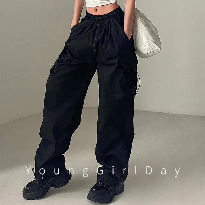 High Waist Taschen Vielseitige Trendsporthose