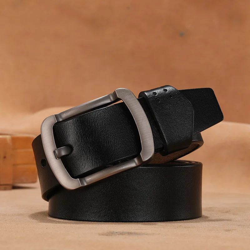 Luxus-Designergürtel aus echtem Leder für Herren