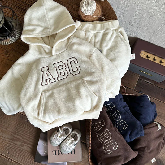 New Children Tops And Pants Casual Set