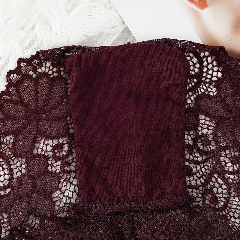 Women Briefs Sexy Full Lace Panties