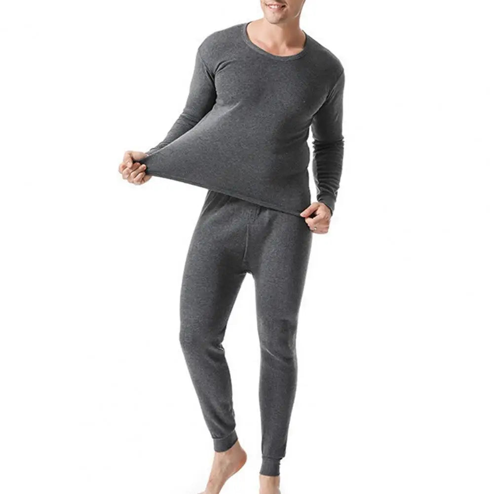 Men Winter Pajamas Set