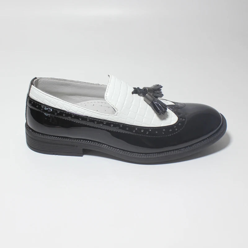 New British Style Boys Leather Shoes