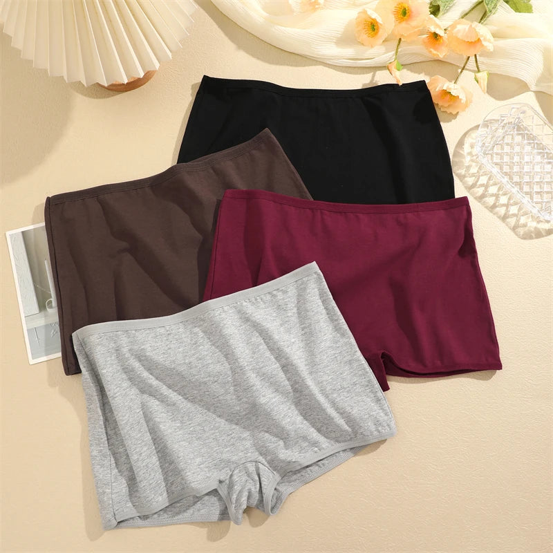 Women's Cotton Boxers Panties Underweart
