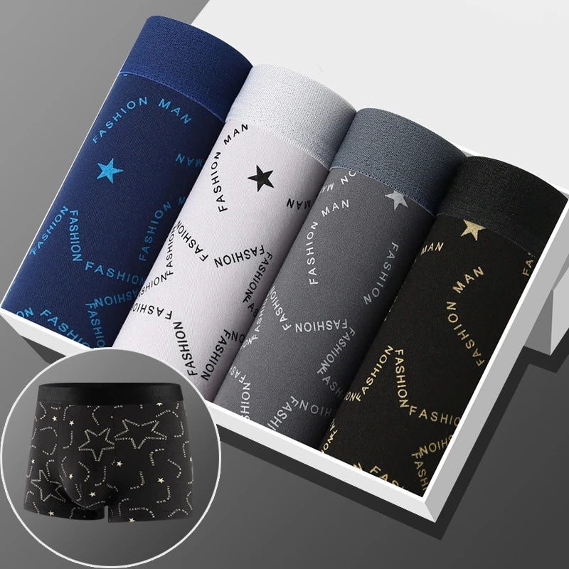 Stilvolle, robuste und atmungsaktive Herrenunterwäsche mit hohem Stretch und mittlerer Taille