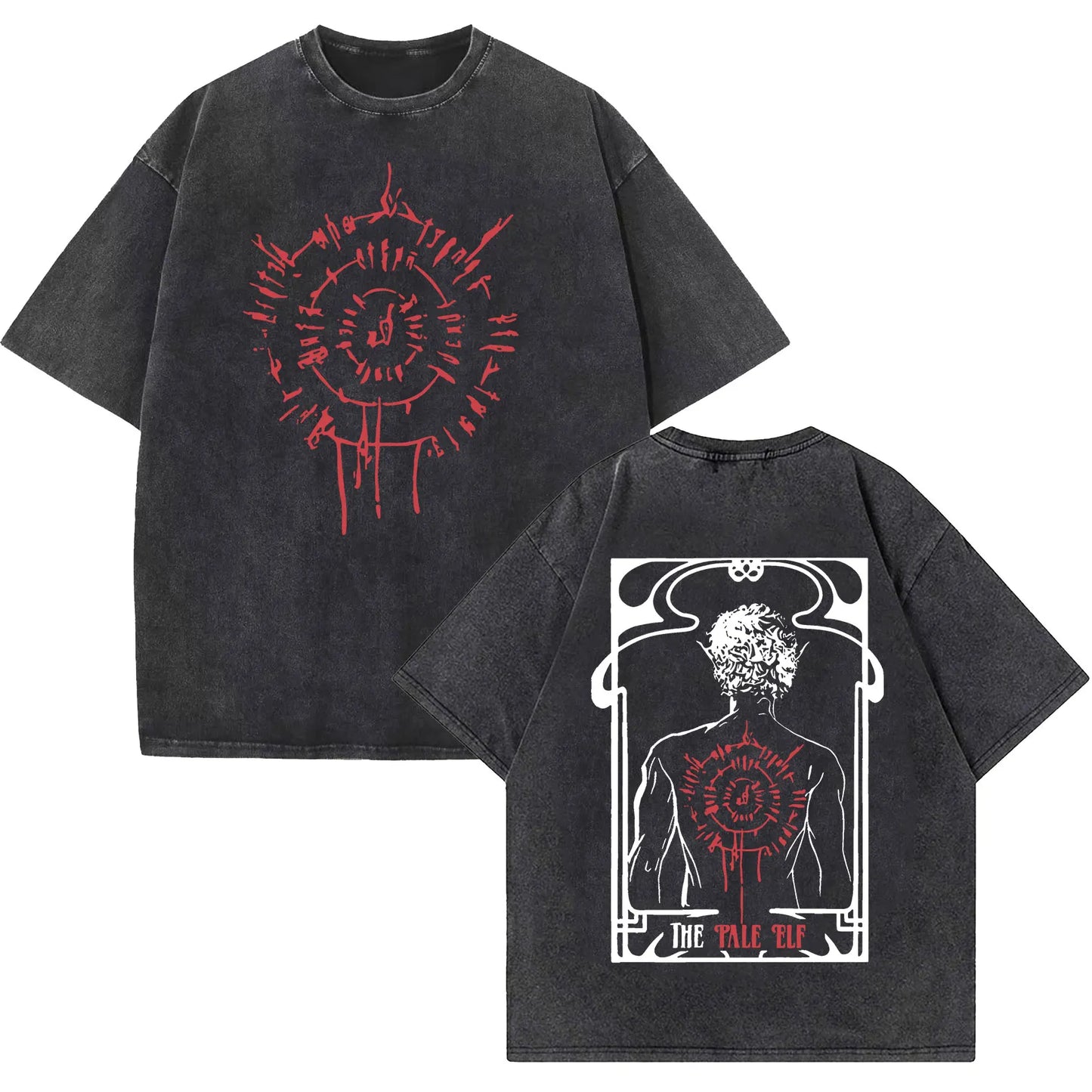 Limitierte Astarion Baldur's Gate 3 Vintage Washed T-Shirts