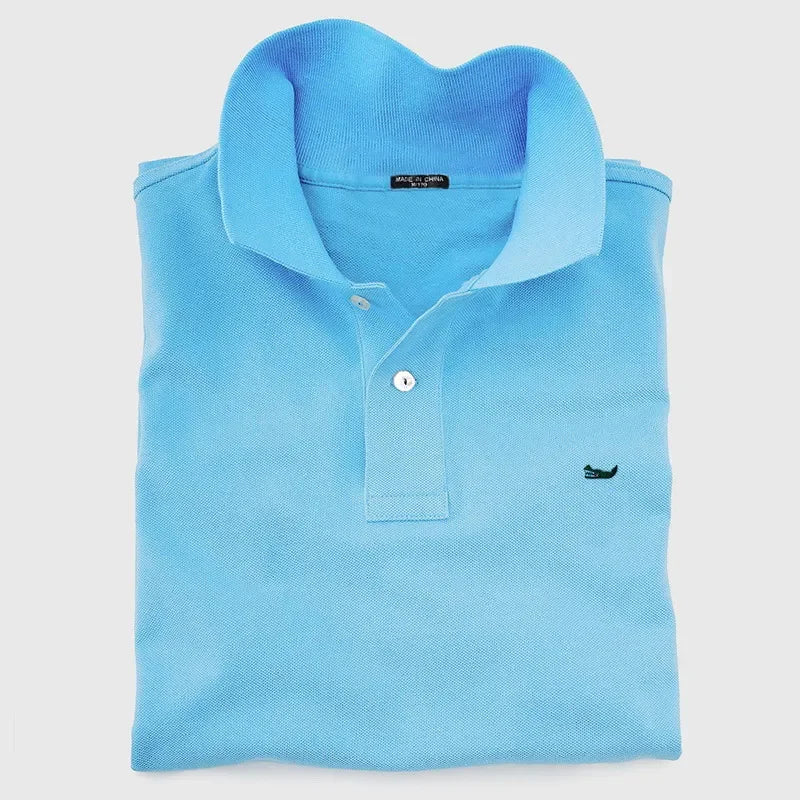 100% Cotton Men's Summer Short Sleeves Polo