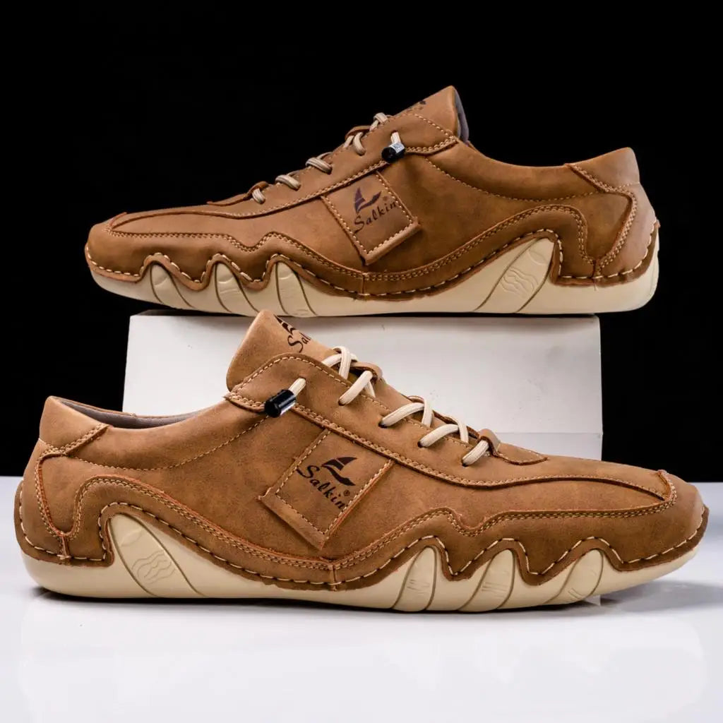 New Fashion Handmade Leather Casual Shoes