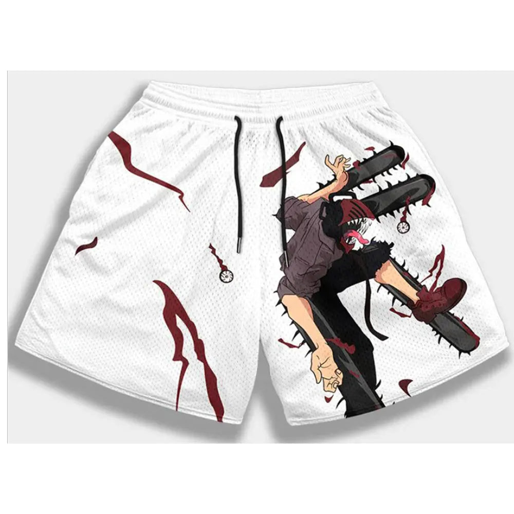 Men Fashion Mesh Breathable Casual Shorts