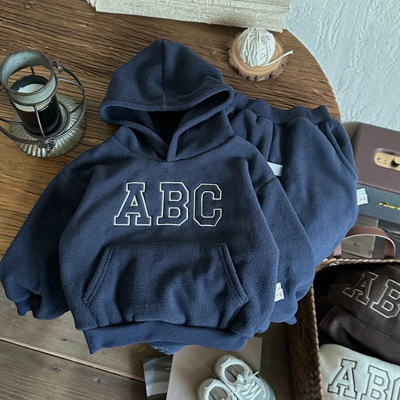 New Children Tops And Pants Casual Set