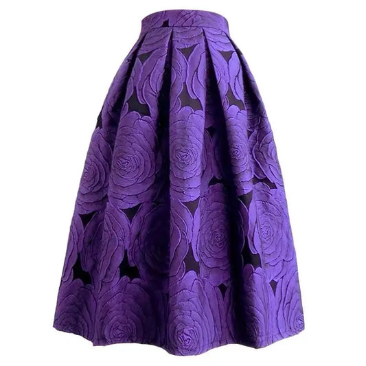 Ballkleid mit hoher Taille und lockerem Damenrock