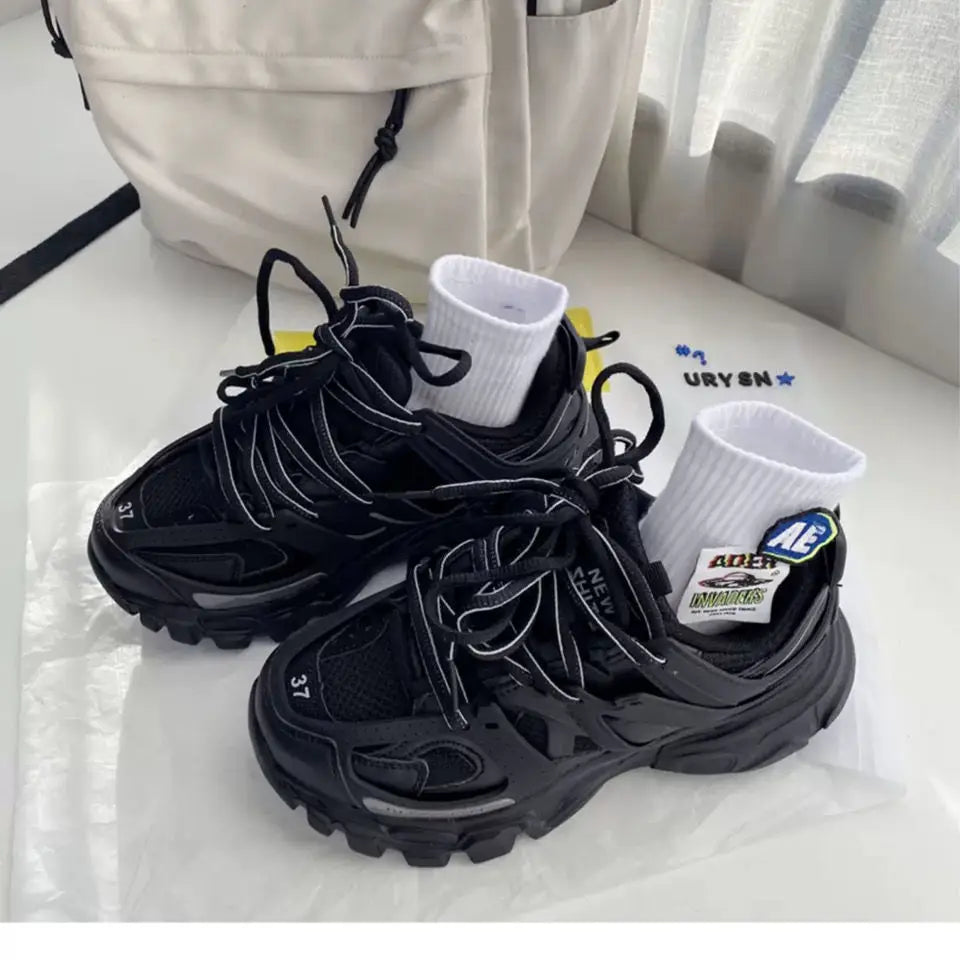 Woman Chunky Casual Sports Shoes