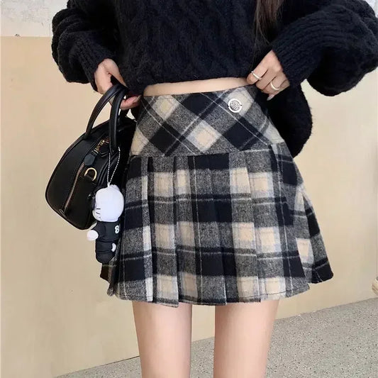 Vintage Kawaii süße koreanische Mode Miniröcke