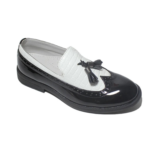 New British Style Boys Leather Shoes