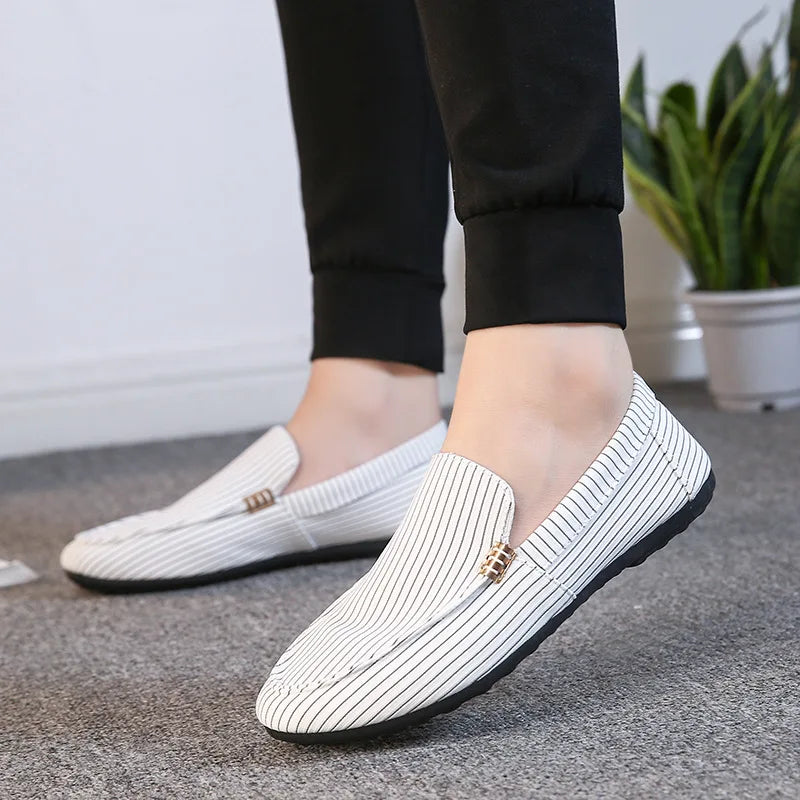Men's Walking Casual Light Canvas Youth Shoes
