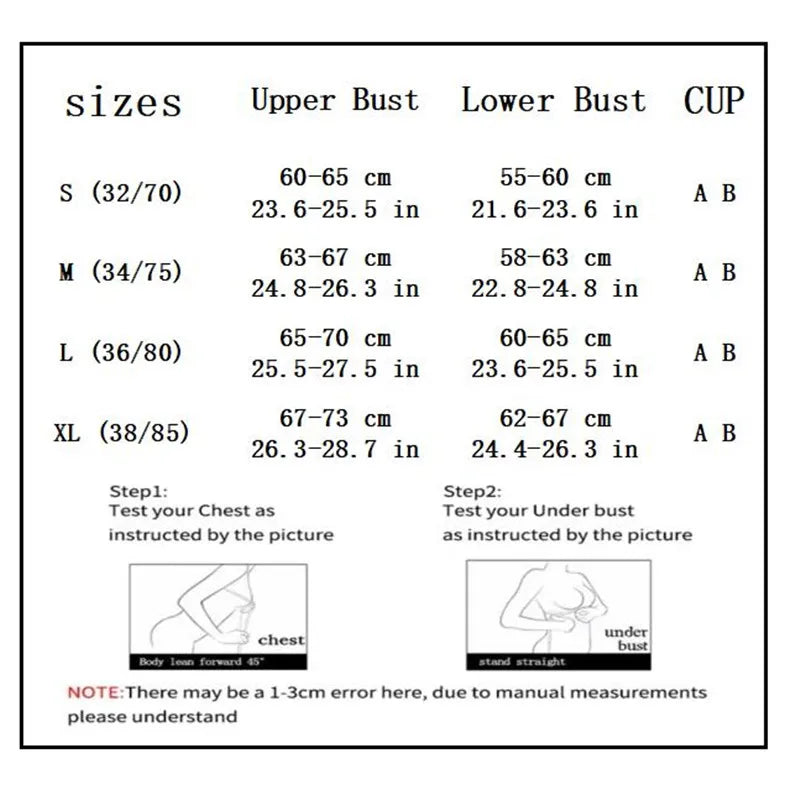 Women Deep V Neck Plunge Sexy Lingerie Letter Strap Bras