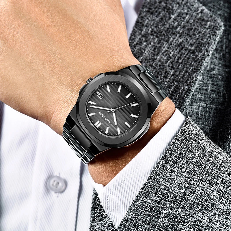New LIGE Luxury Watch
