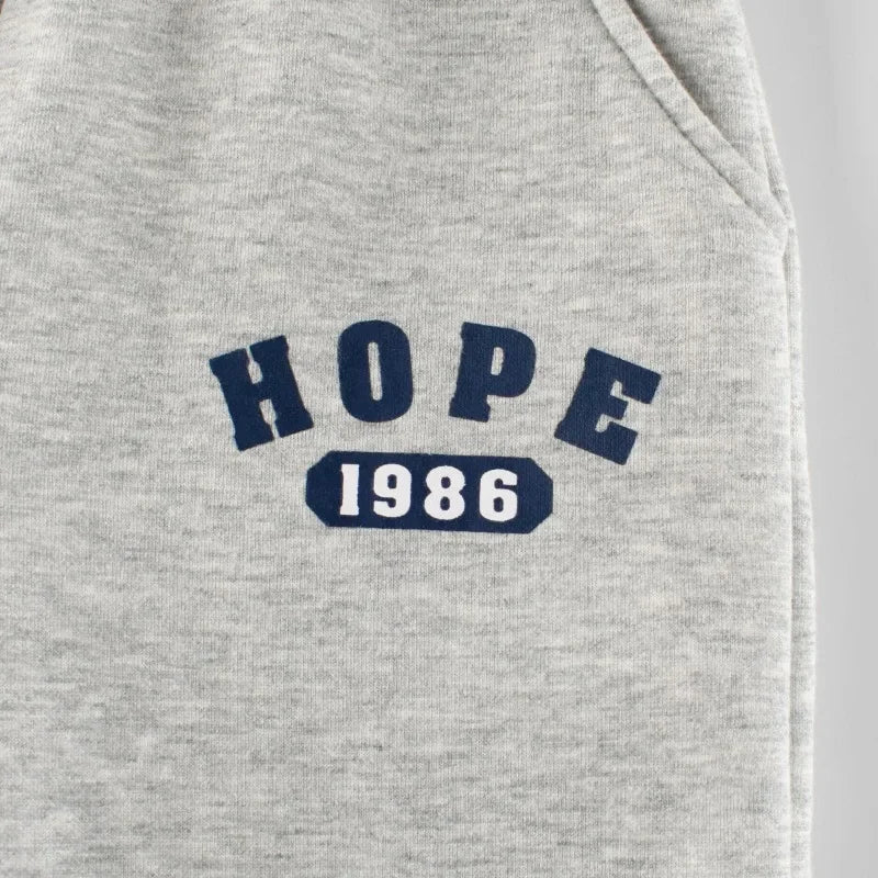 New Children's Long Letters Sweatpants