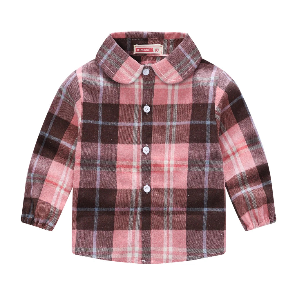 New Joker Plaid striped shirt
