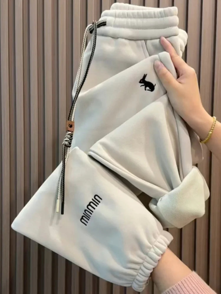 Herbst Winter Koreanische Lose Beiläufige Haremshose Mit Hoher Taille