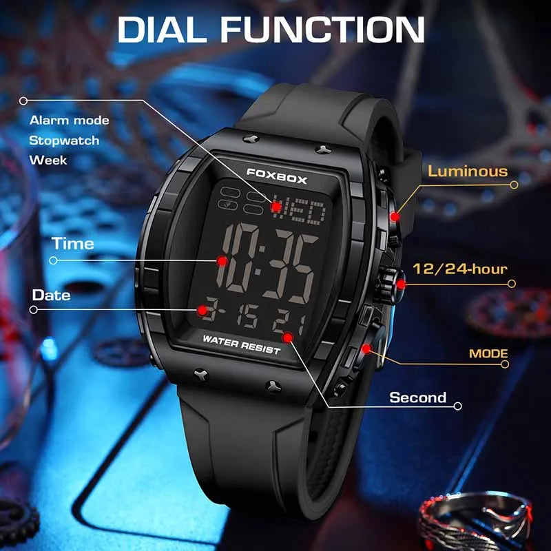 Men LIGE Top Brand Luxury Waterproof Quartz Wristwatch
