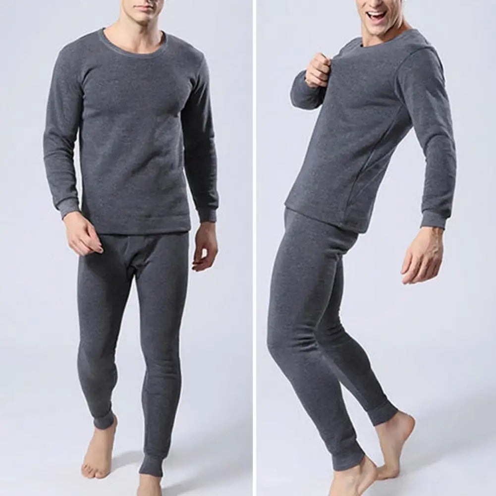 Men Winter Pajamas Set