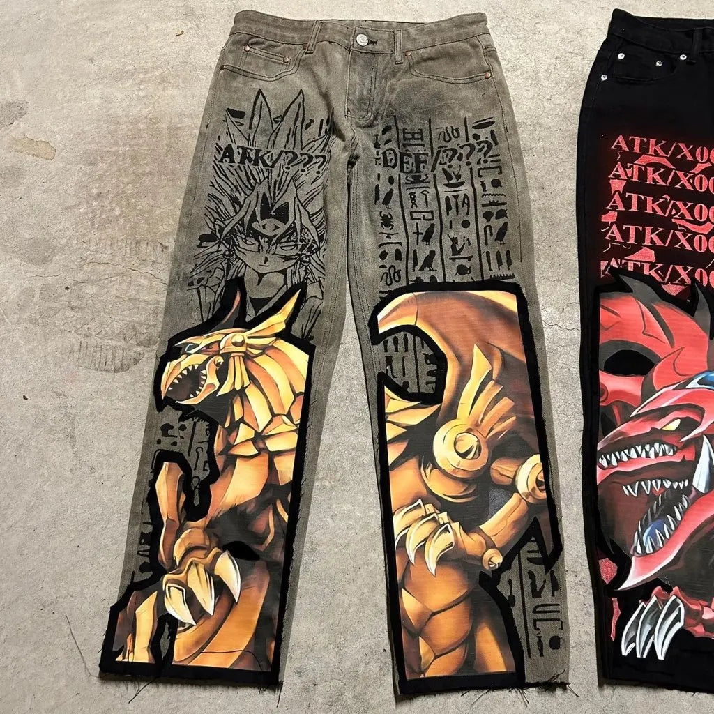 Herren Streetwear Vintage Pärchenhose
