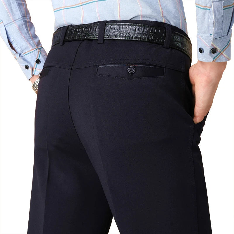 Men's Straight High Waist Pant