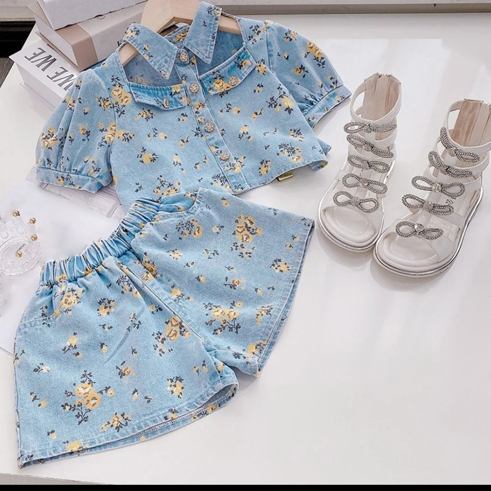 New Children's Summer Clothing Set