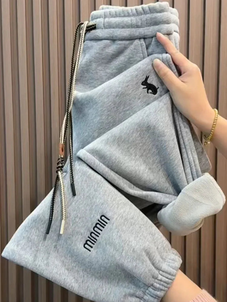 Herbst Winter Koreanische Lose Beiläufige Haremshose Mit Hoher Taille