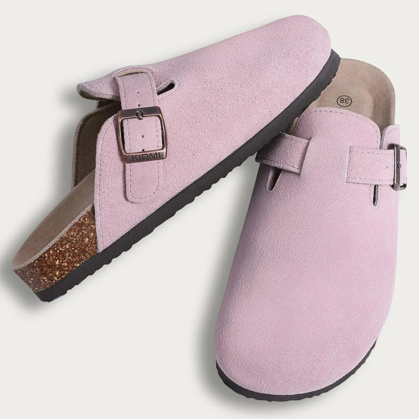 Damenmode Clogs Hausschuhe mit Korksohle