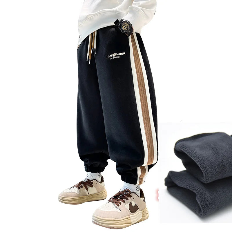 New Children's Fleece Lined Sweatpants
