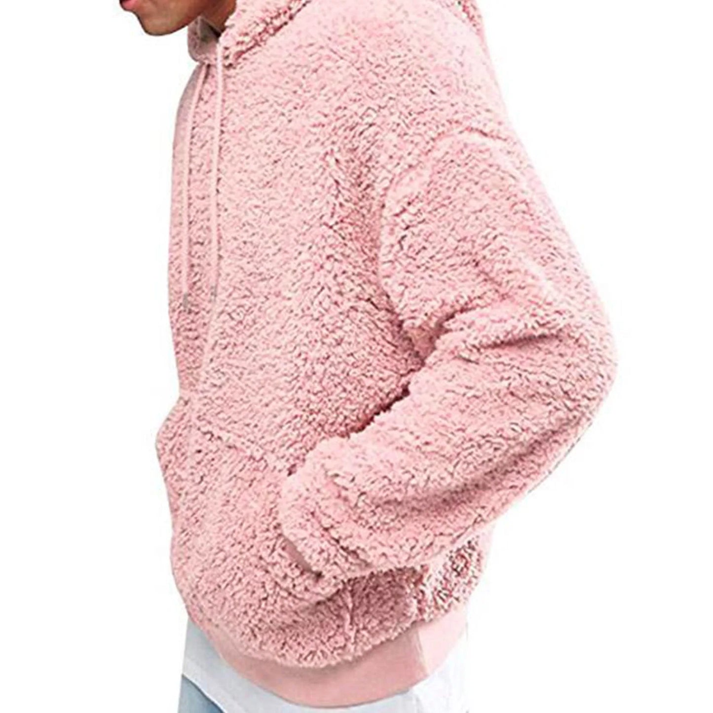 Herbst Winter Herren Sherpa Hoodie