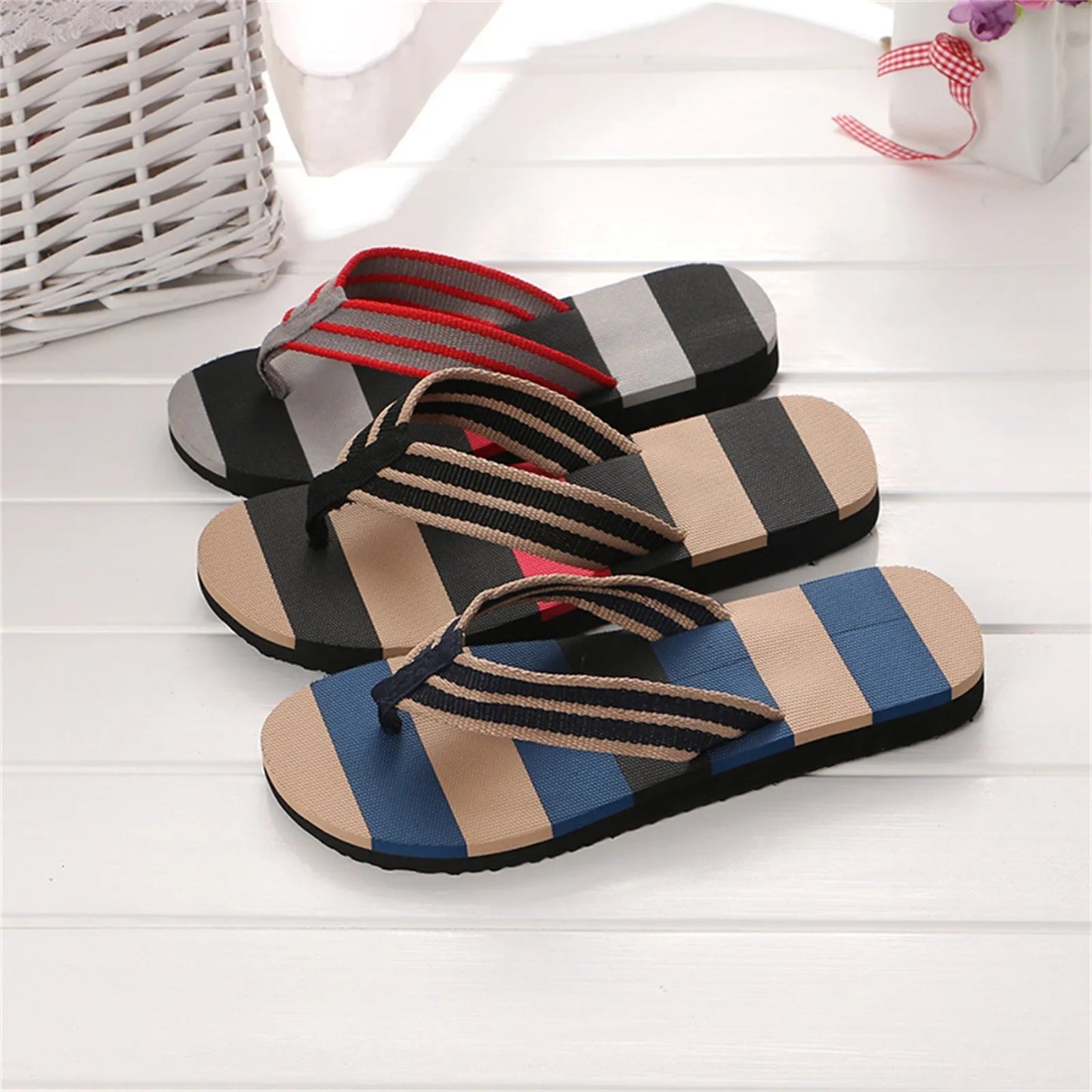 Men Summer Mixed Colors Sandals