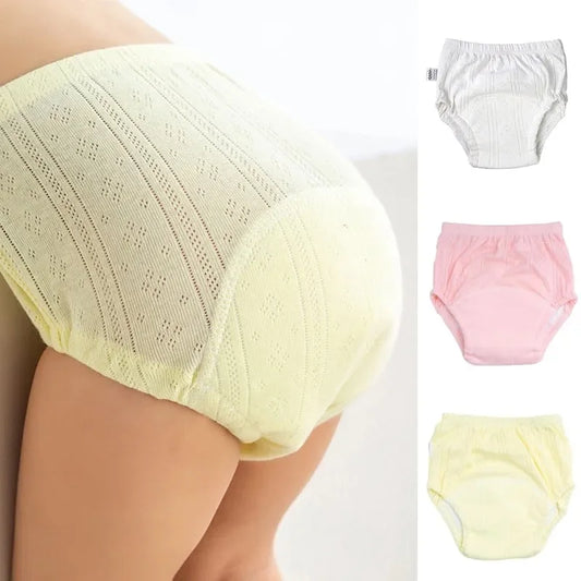 Baby Solid Color Washable Underwear