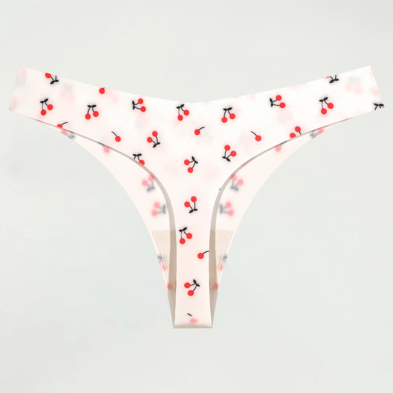 Women's Sexy Graphic Print Thongs Panties