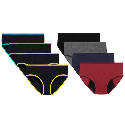 4Pcs/Bag Children Girls Menstrual Underwear