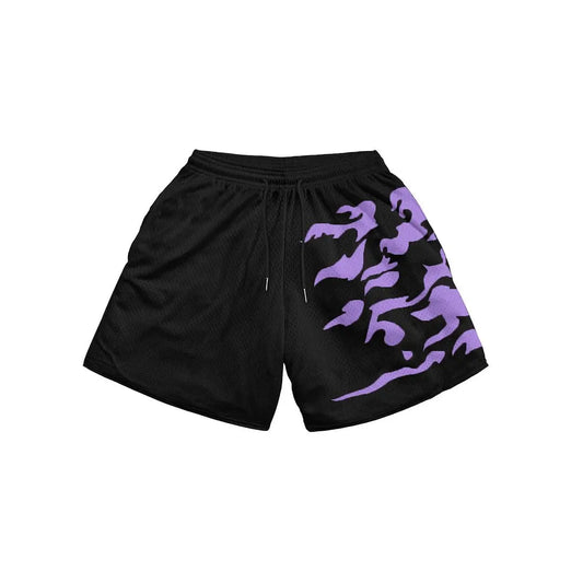 Atmungsaktive Freizeitshorts aus modischem Mesh für Herren