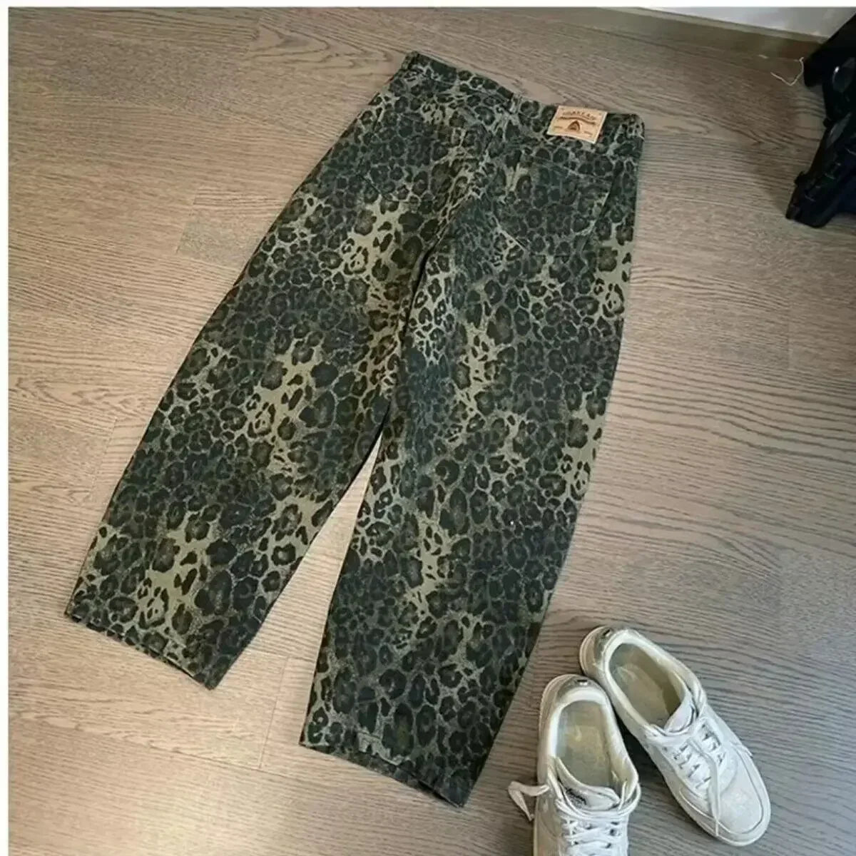 Herren Hip Hop Vintage Loose Casual Hose mit weitem Bein