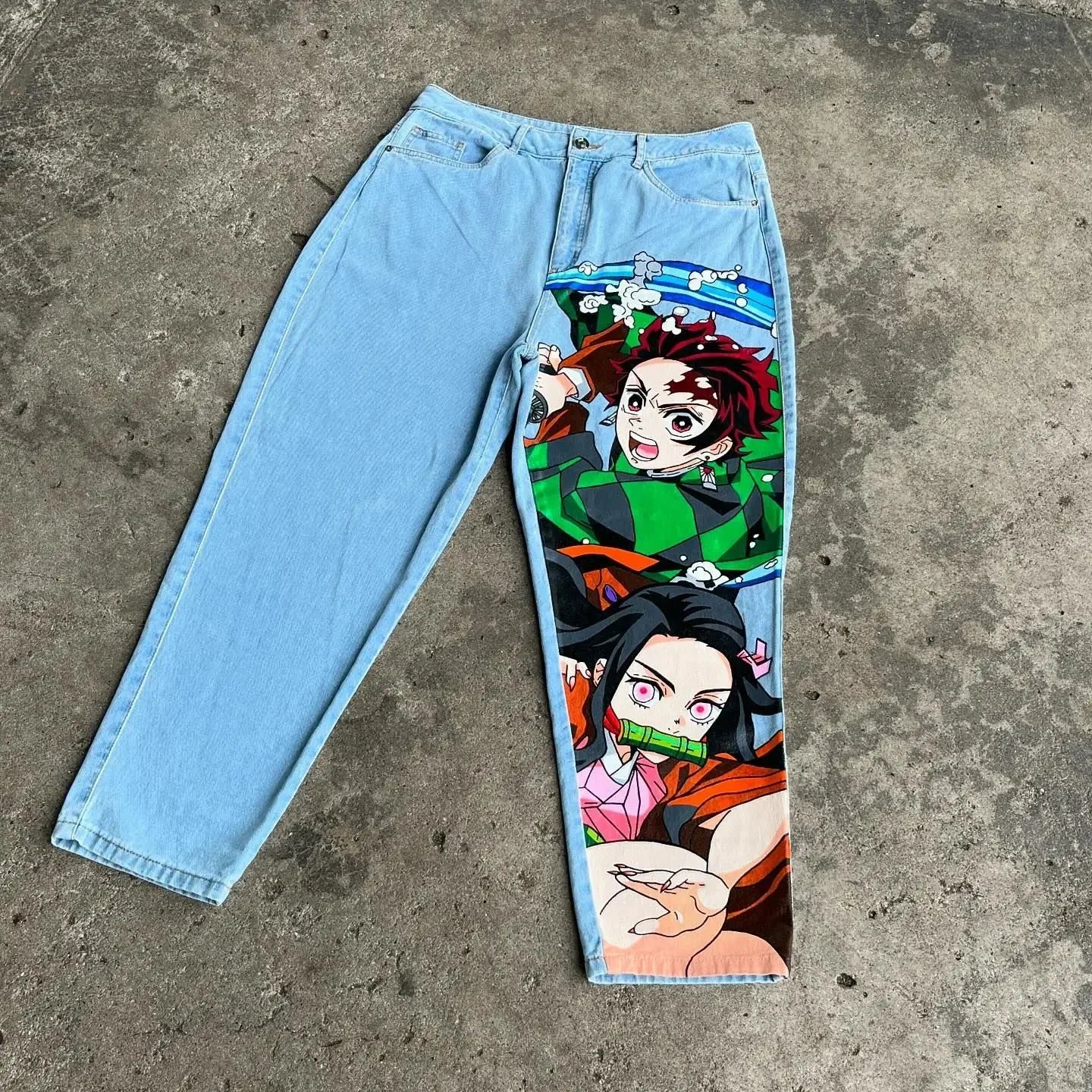 Herren Streetwear Vintage Pärchenhose