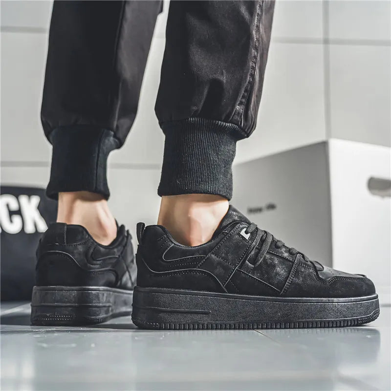 Original black Air Force Flat Shoes