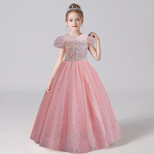 Girl Birthday Party Pageant Formal Evening Dress