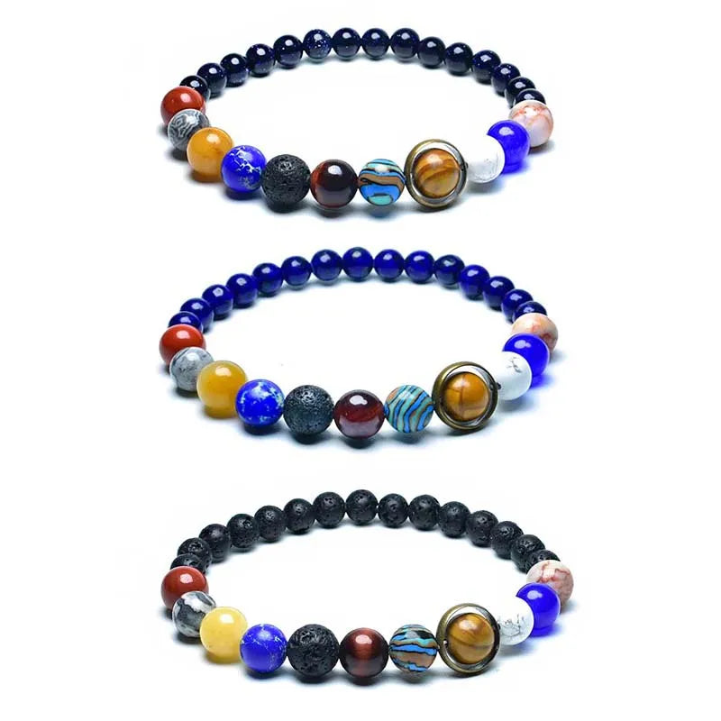 New Unique Eight Planets Bracelet