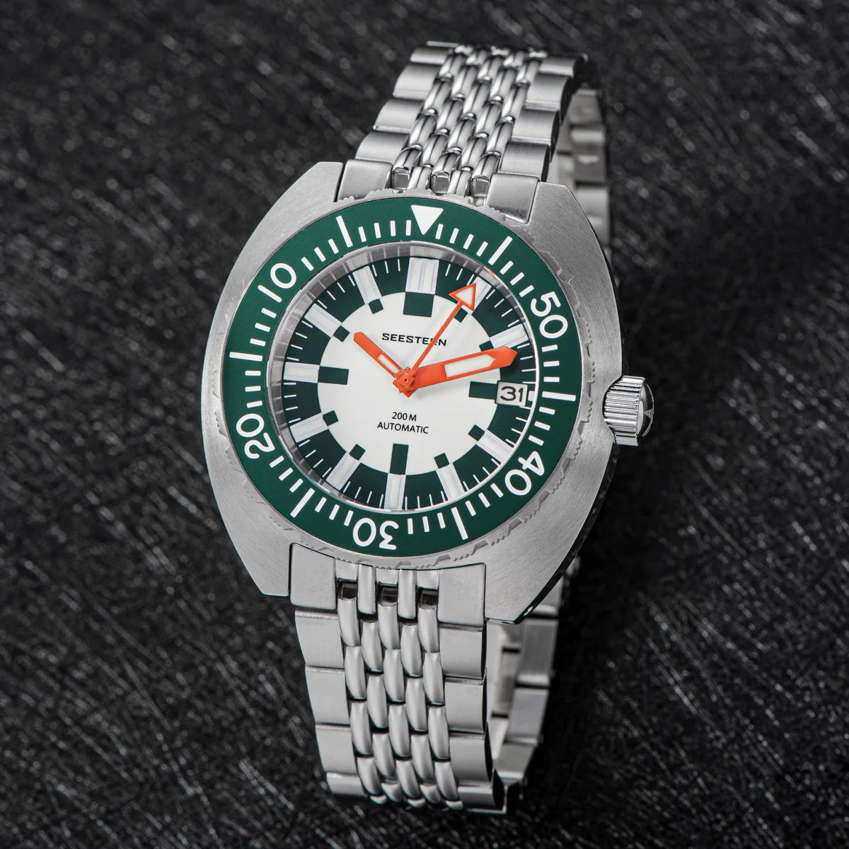 Automatic Men Date 200m Turn Bracelet Wristwatches