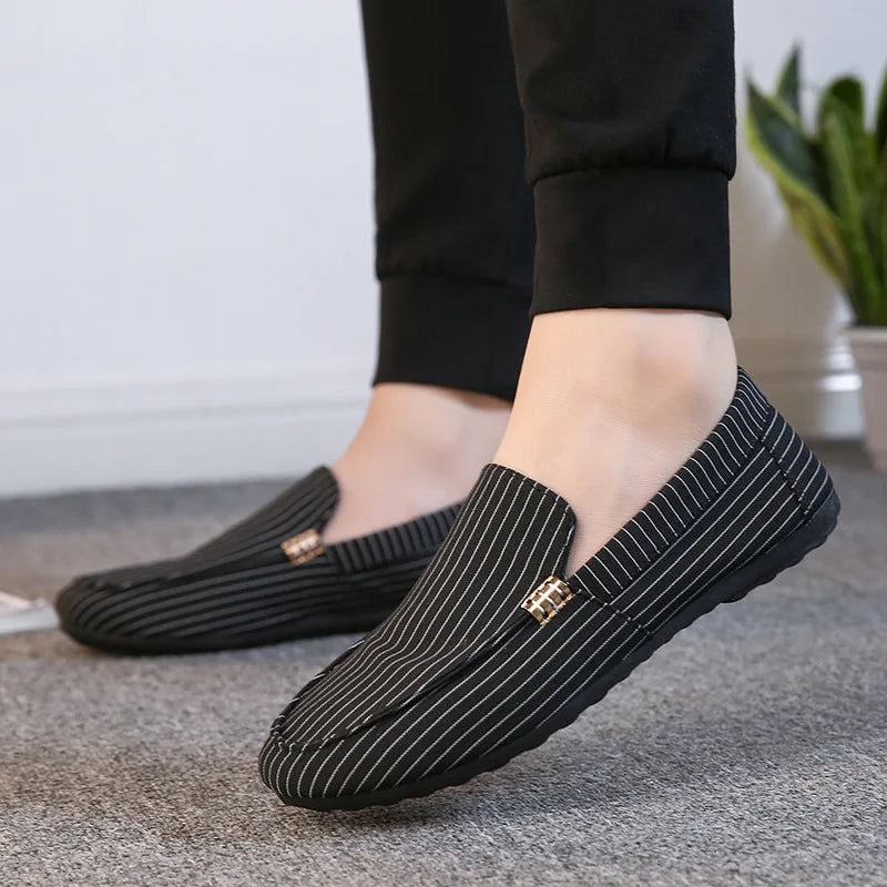 Men's Walking Casual Light Canvas Youth Shoes