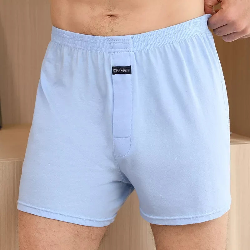 Men's Boxer Loose Large Short Cotton Plus Size Underwear