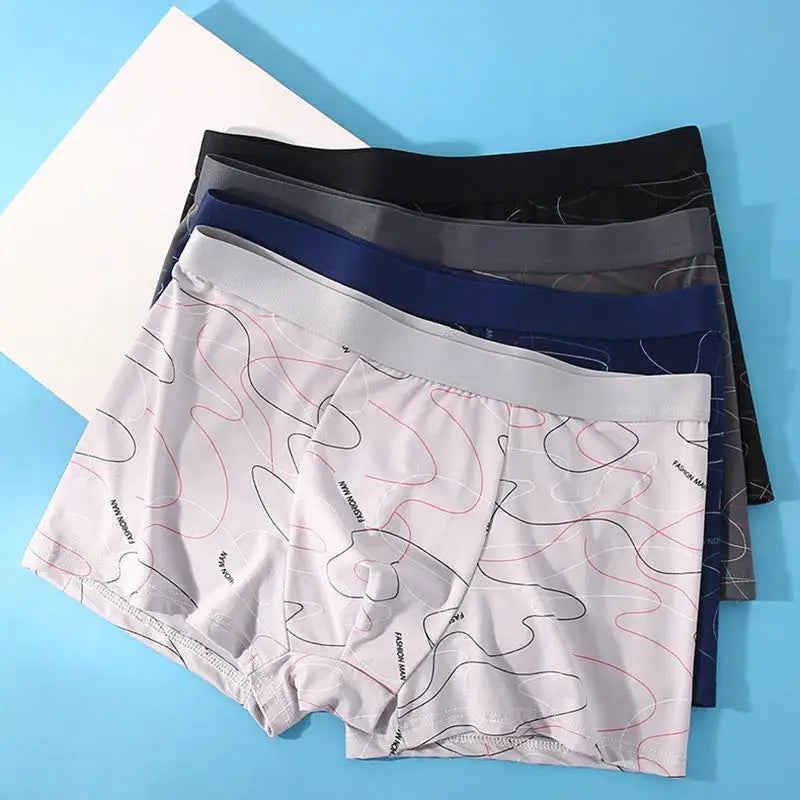Stilvolle, robuste und atmungsaktive Herrenunterwäsche mit hohem Stretch und mittlerer Taille