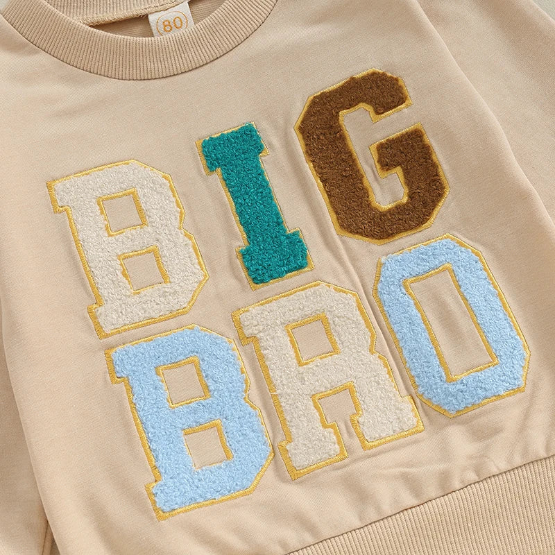 6M-4Y Toddler Baby Boy Big Sweatshirt